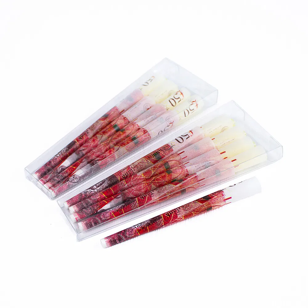 Colorful Bulk Smoking Cones Smoking Accessories Pre Rolled Tobacco Paper Cones