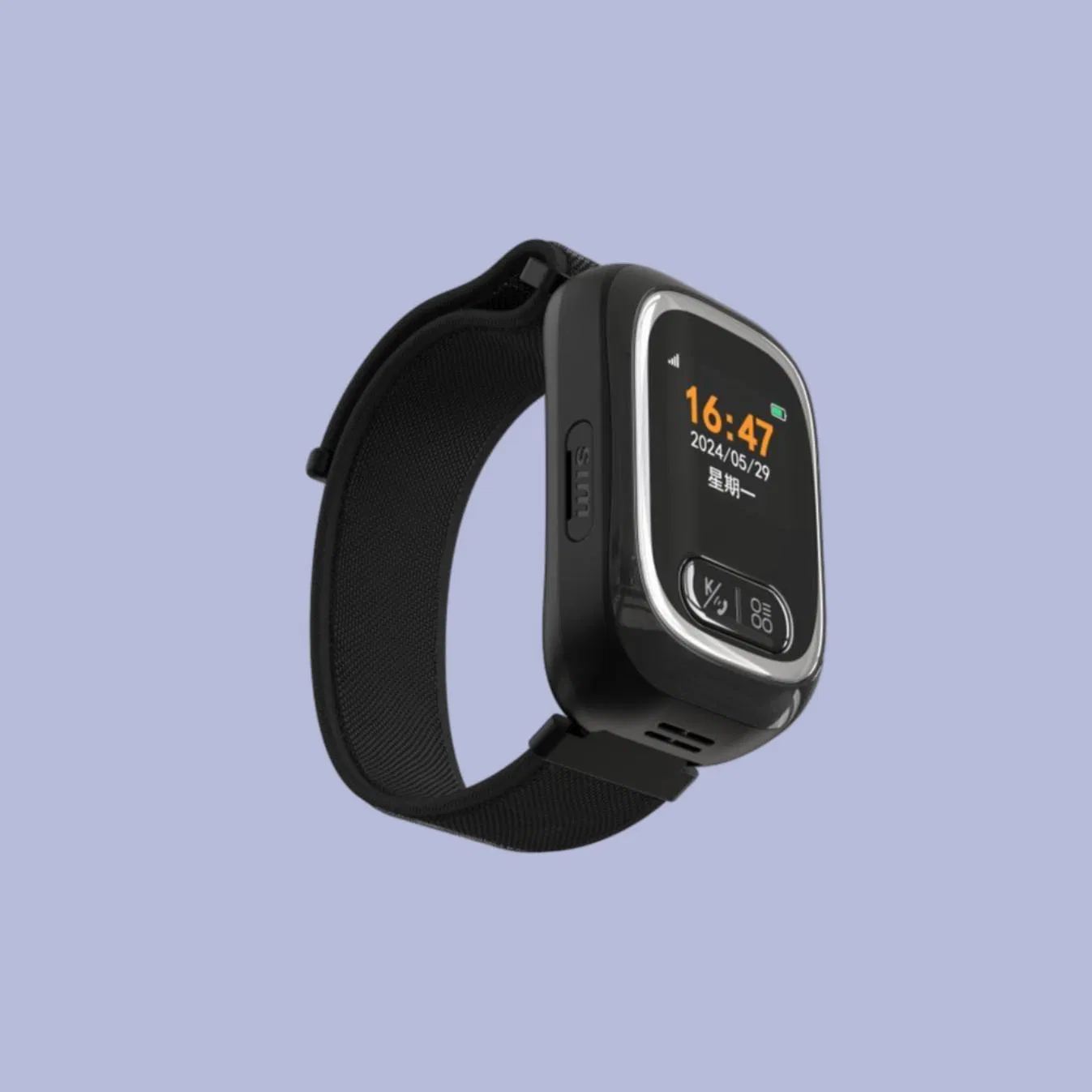 Smartwatch with Color Screen for Elderly GPS Tracking