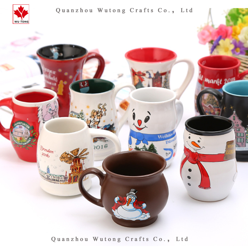 Кружка с забавными эмотиконами, керамика