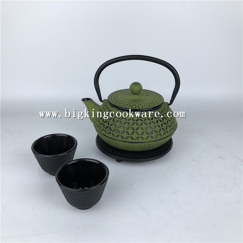 Amazon Cast Iron Warmer Tea Kettle Set Tea Pot