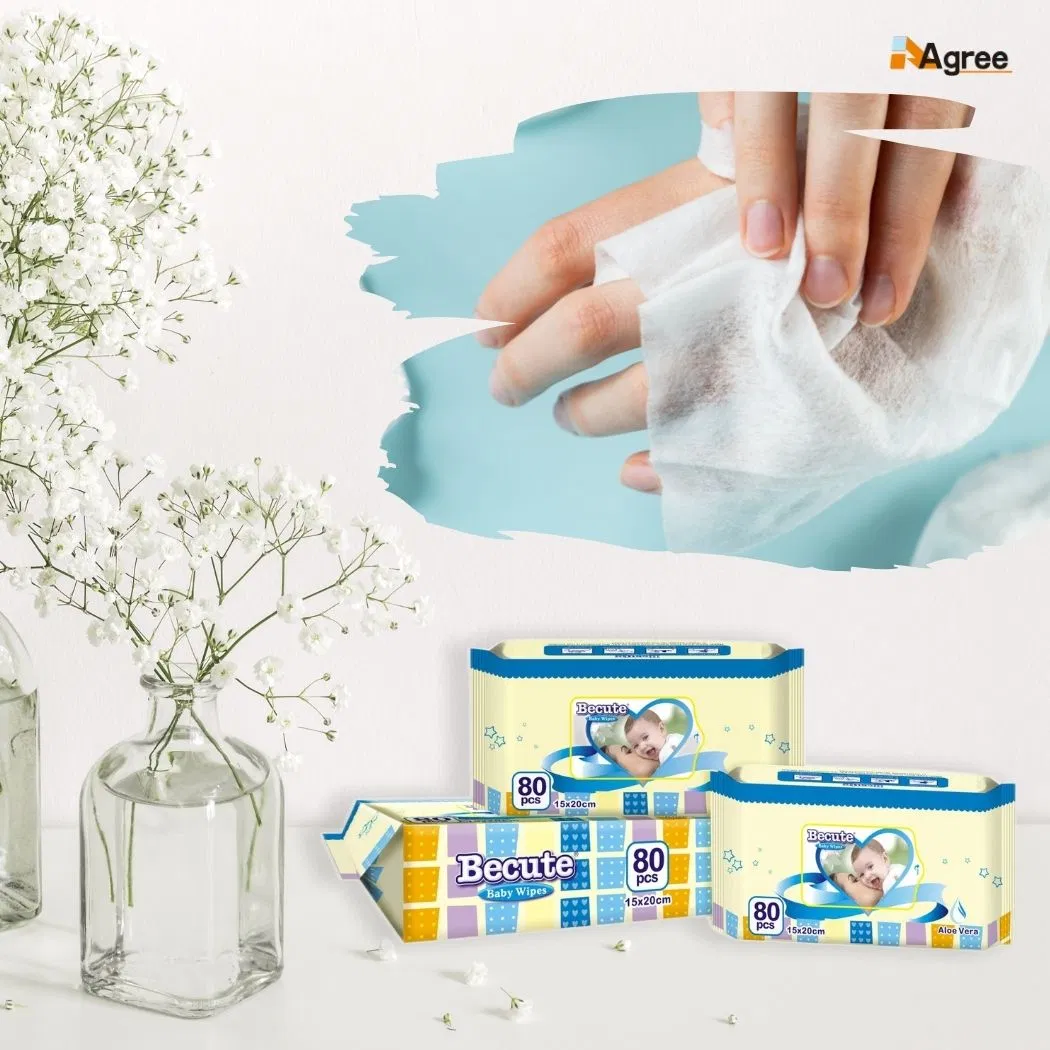 Soft Wet Wipes for Cleaning Baby Purified Wipes