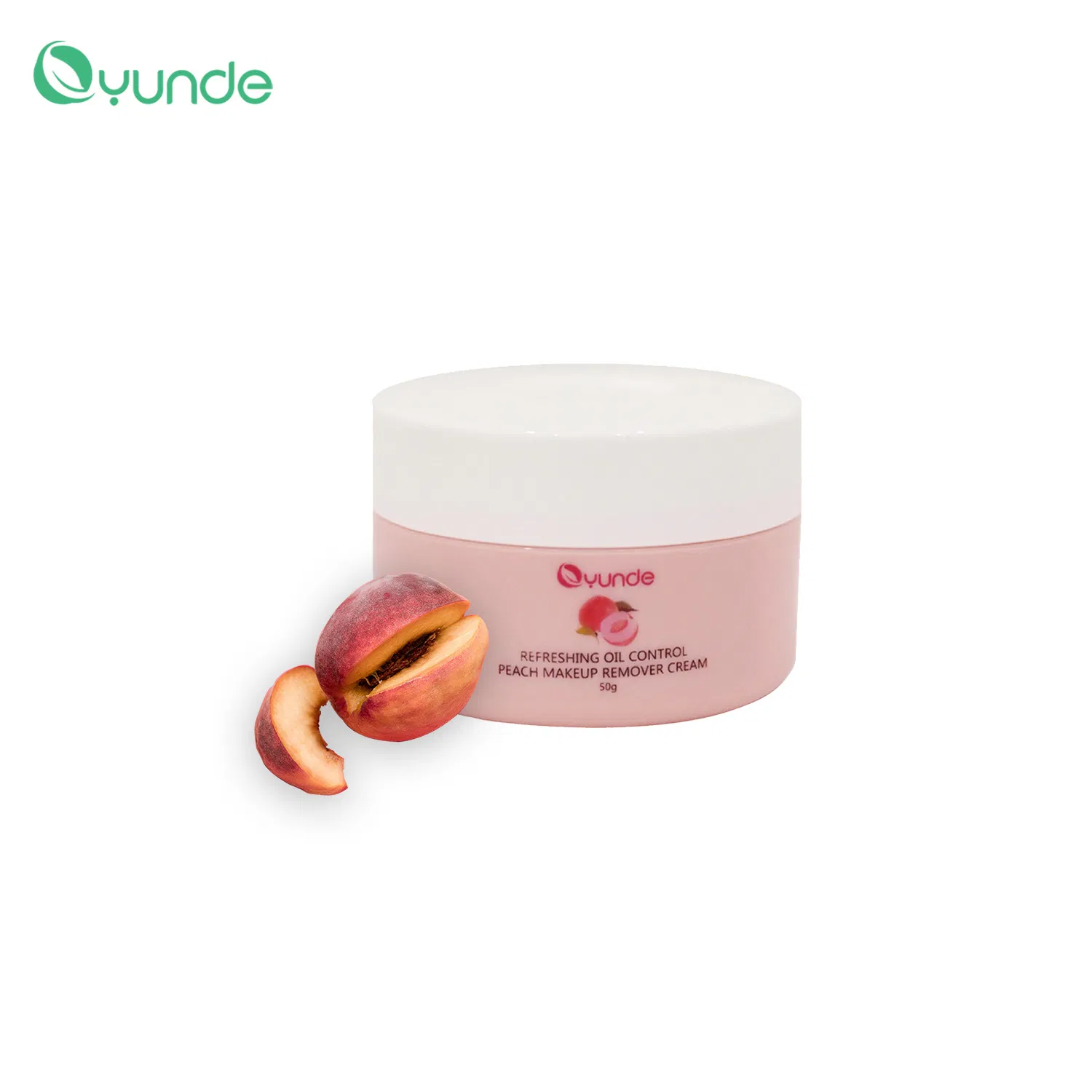 Strong Cleaning Power, No Residue, Peach Makeup Remover Cream