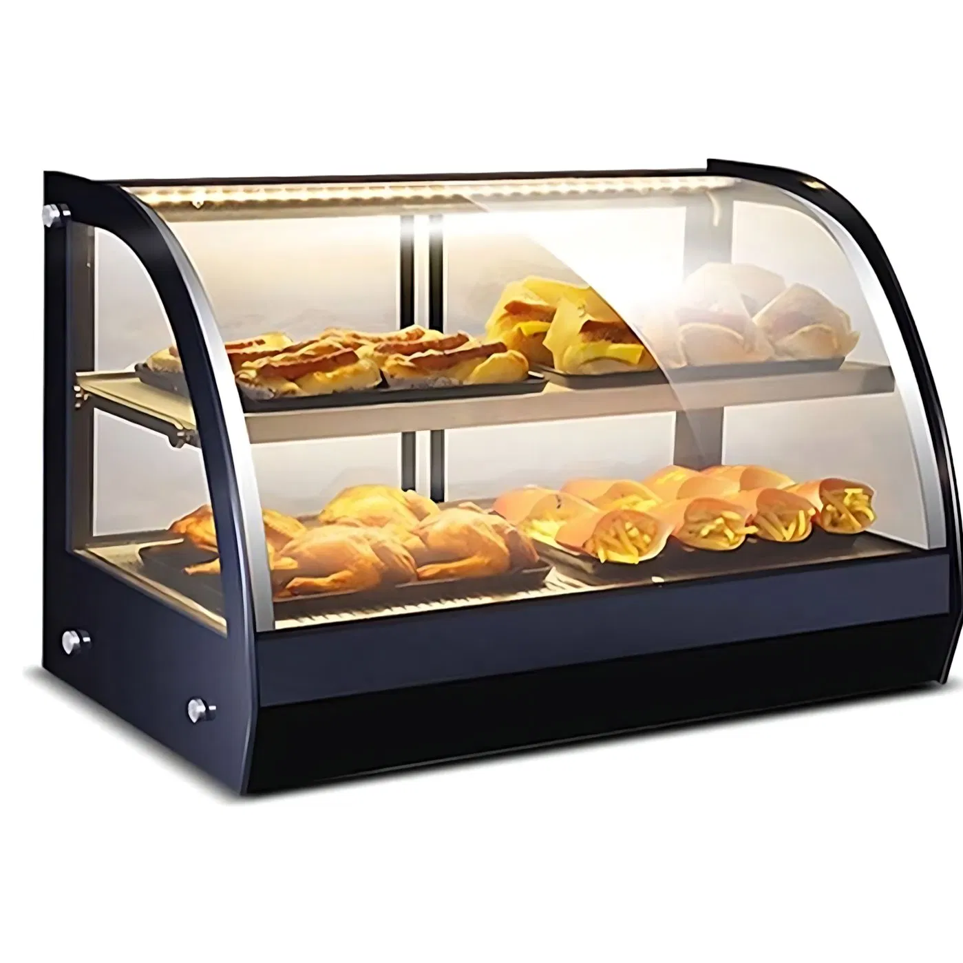 Rice Noodle Soup Curry Arc Warming Cabinet with Moist Heat Setting Keeps Food Fresh
