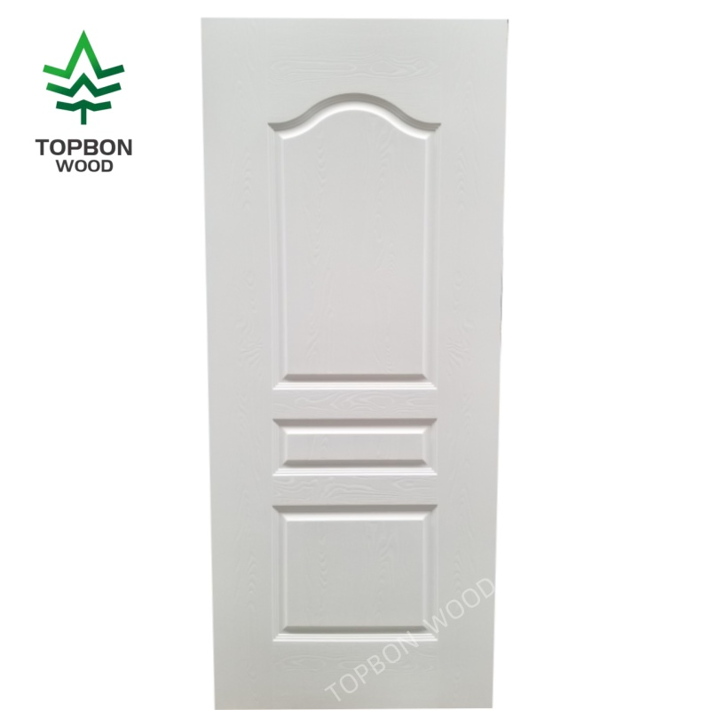 Melamine and Natural Wood Veneer HDF Door Skin
