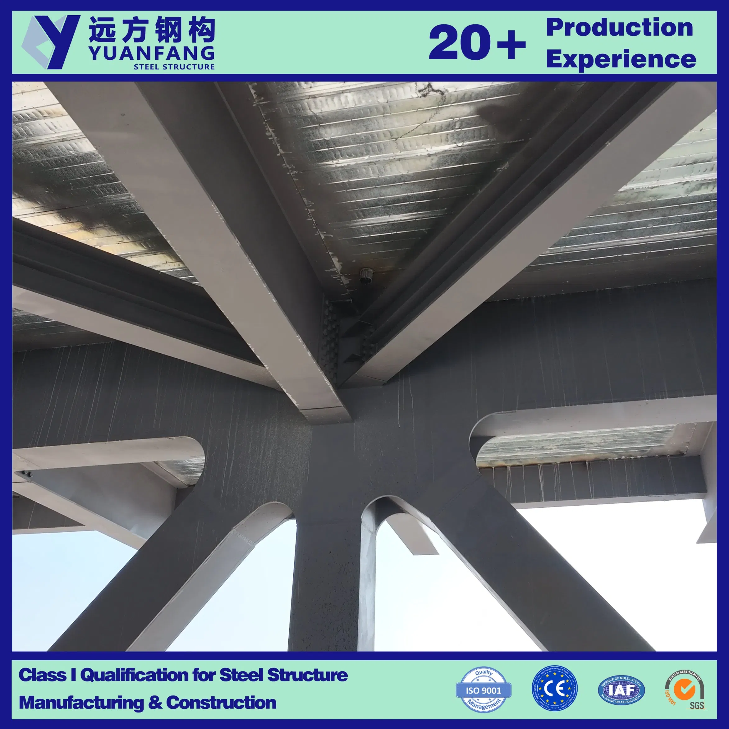 China New Modern Wholesale Construction Building Material of Steel Structure Sky-Walk Corridor