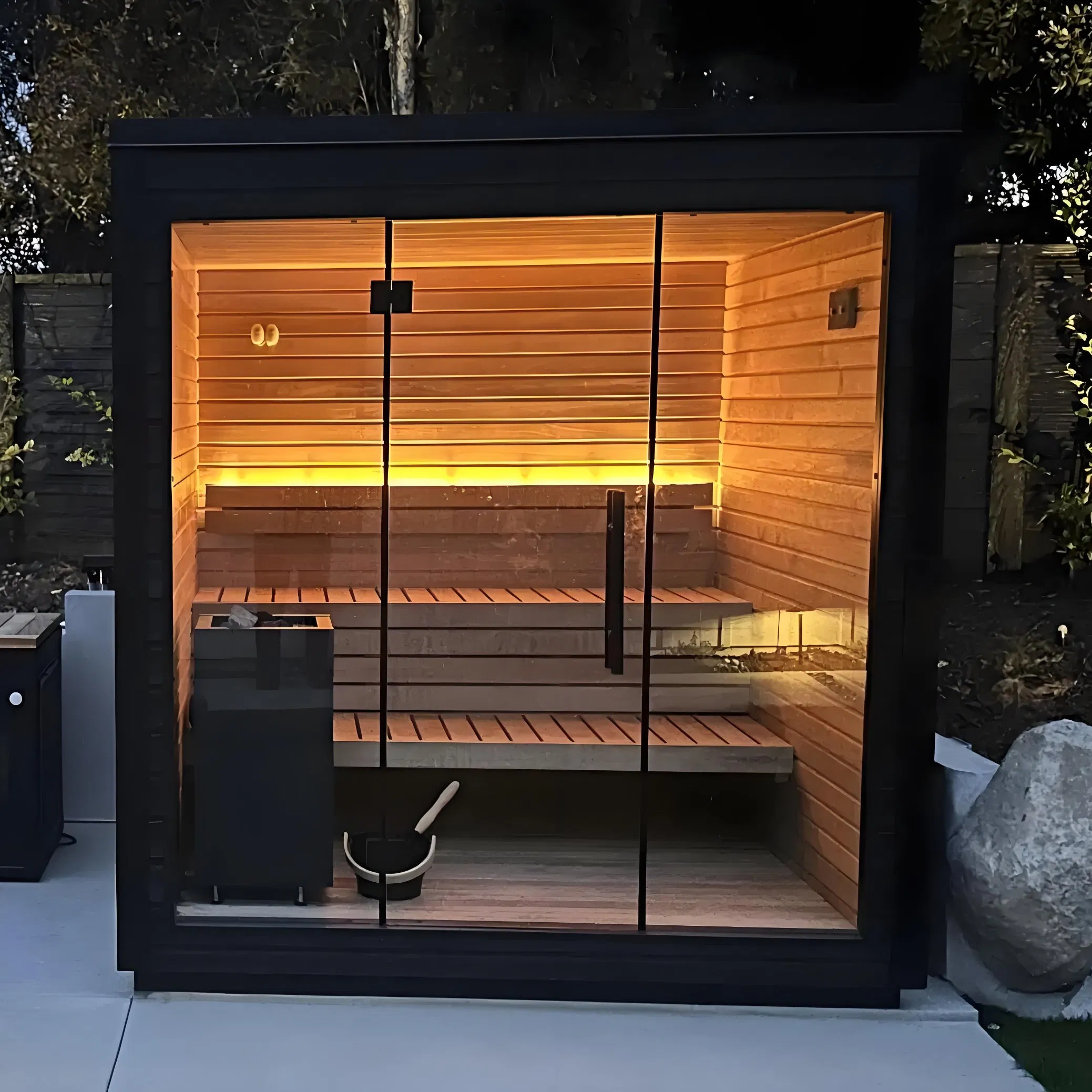 Инфракрасная сауна из красного кедра BD-JX01