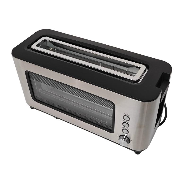 Automatic Electric Mini Bread Toaster Stainless Steel for Household Hotels Cars for Sandwiches