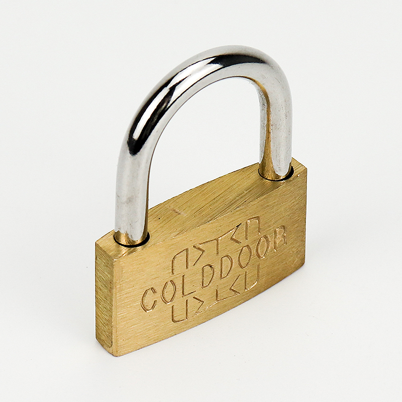 Wholesale New Full Copper Lock Core Security Solid Hardened Brass Padlock Key Card Mounted Copper Lock