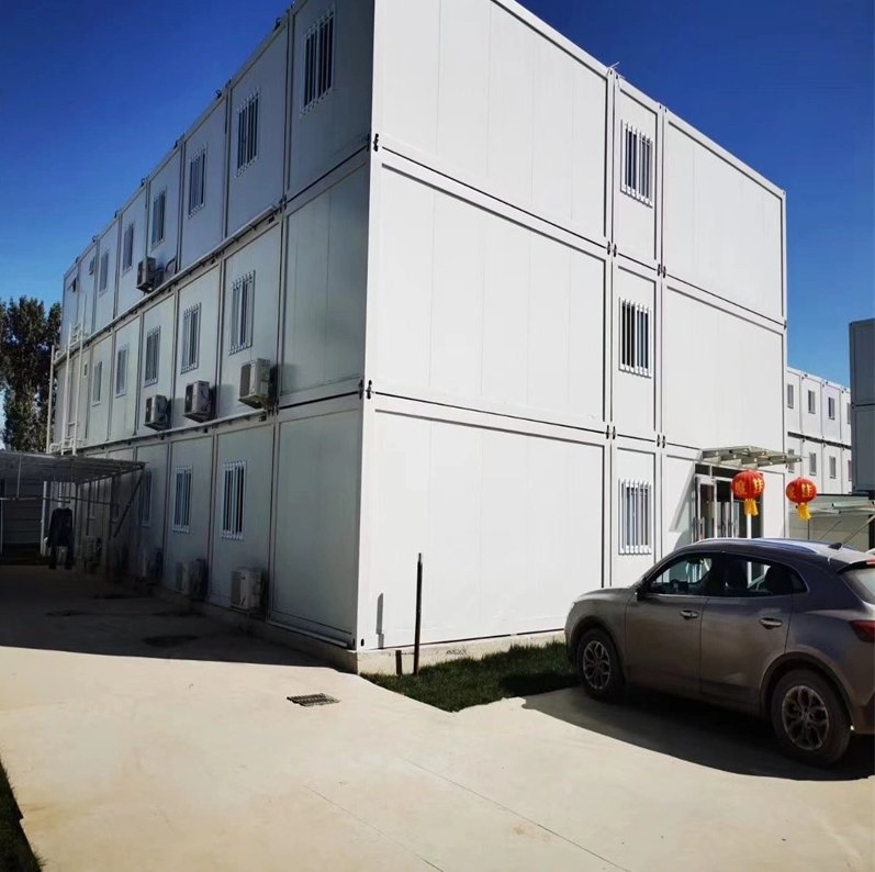 20FT/40FT Steel Structure Folding Living Prefab Modular Homes Movable Foldable Container House for Sale