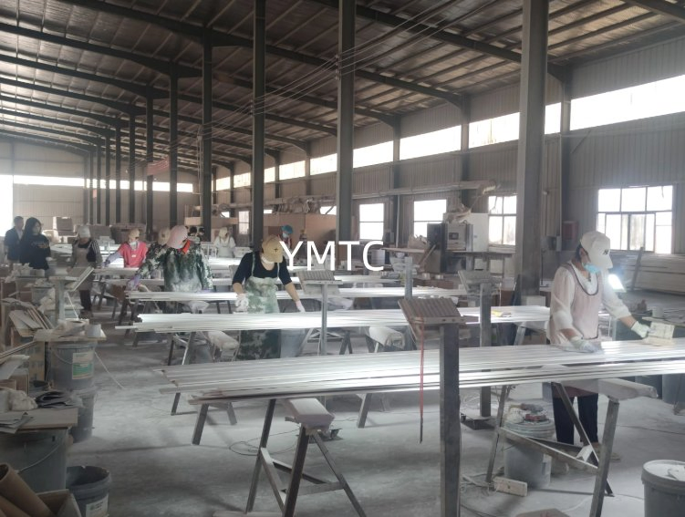 White Primer Window Shutter Wooden Slat 76mm Plantation Shutter Blade