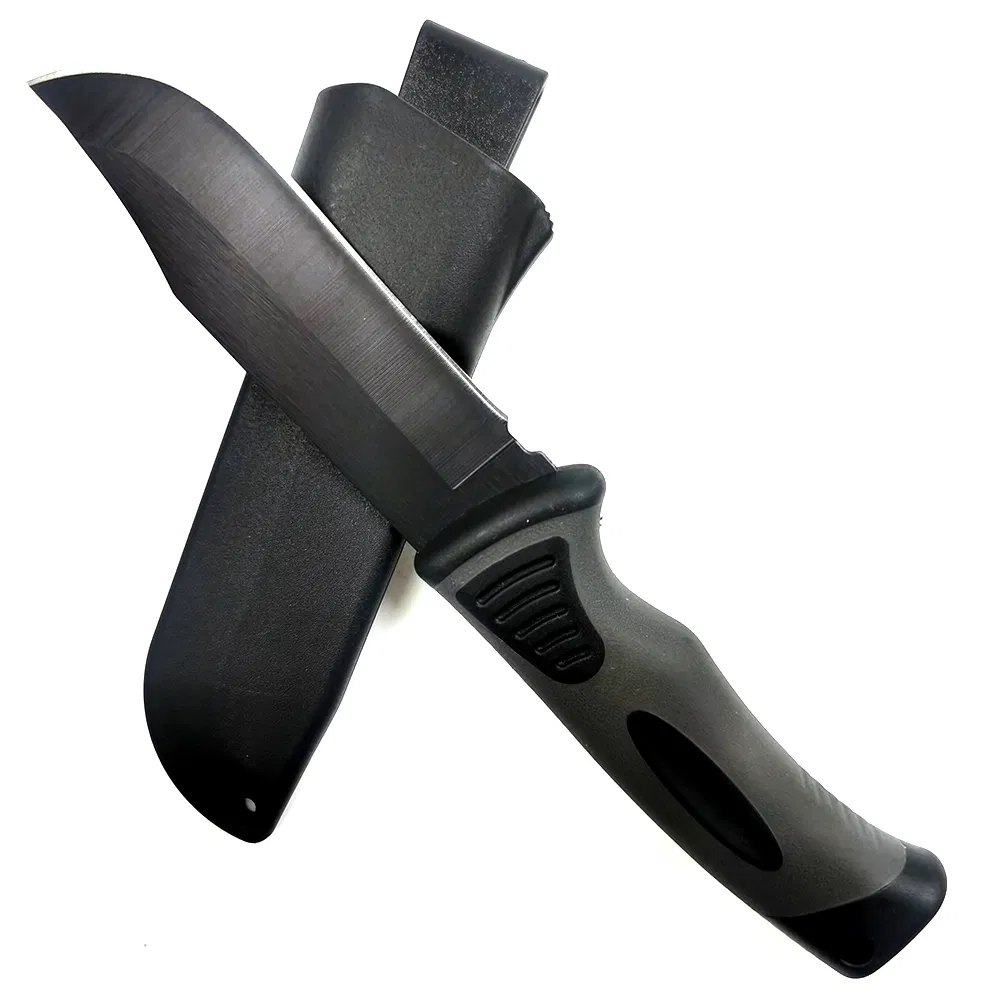 Fbk-24052 8.65" Fixed Blade Tactical Knife W/Sheath Hunting Fixed Knife