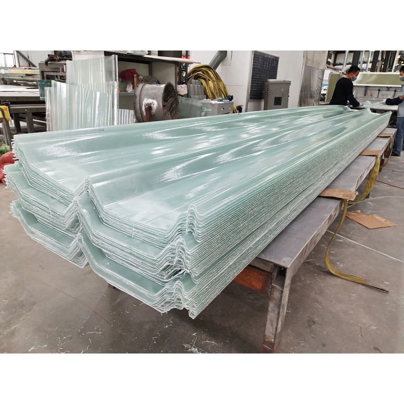 Corrugated FRP Translucent Fiberglass Corrugated Fibreglass Clear GRP Roof Lights