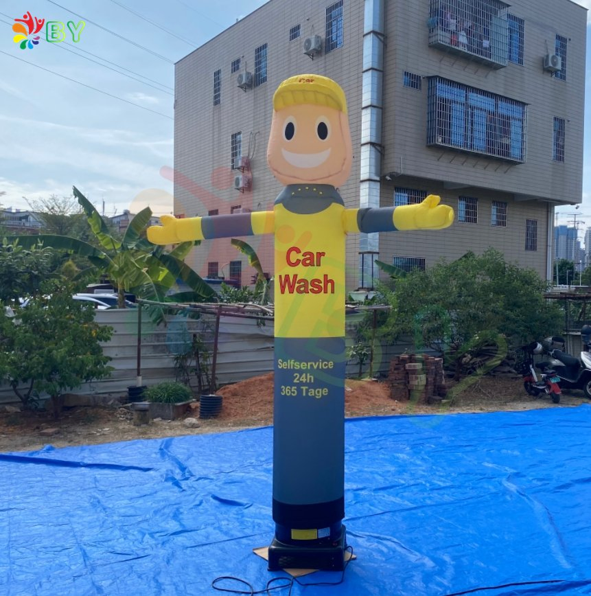 Customized Air Sky Wacky Waving Inflatable Tube Guy Air Dancer Advertising Inflatable Blower up Man