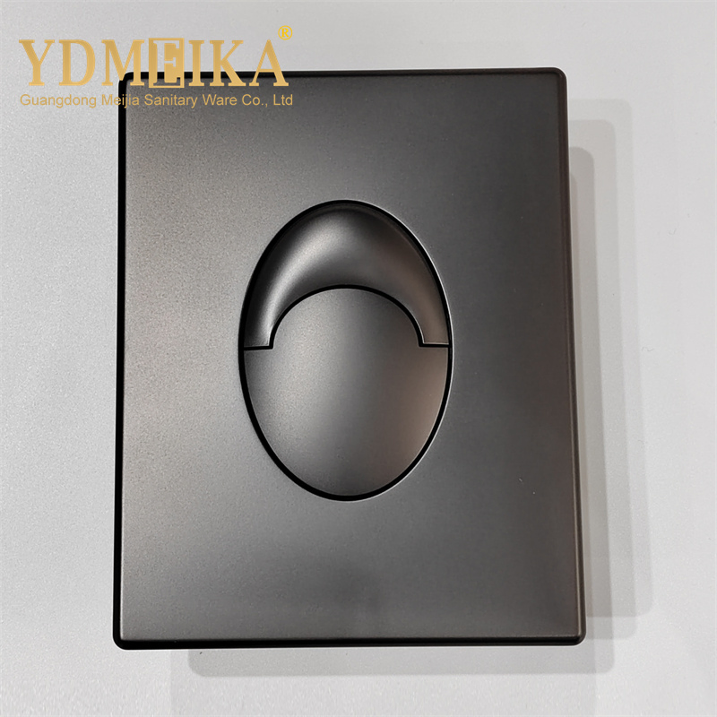 Dual Flush Toilet Flush Plate Mute Type Function Wall Mount Toilet Flush Button Panel