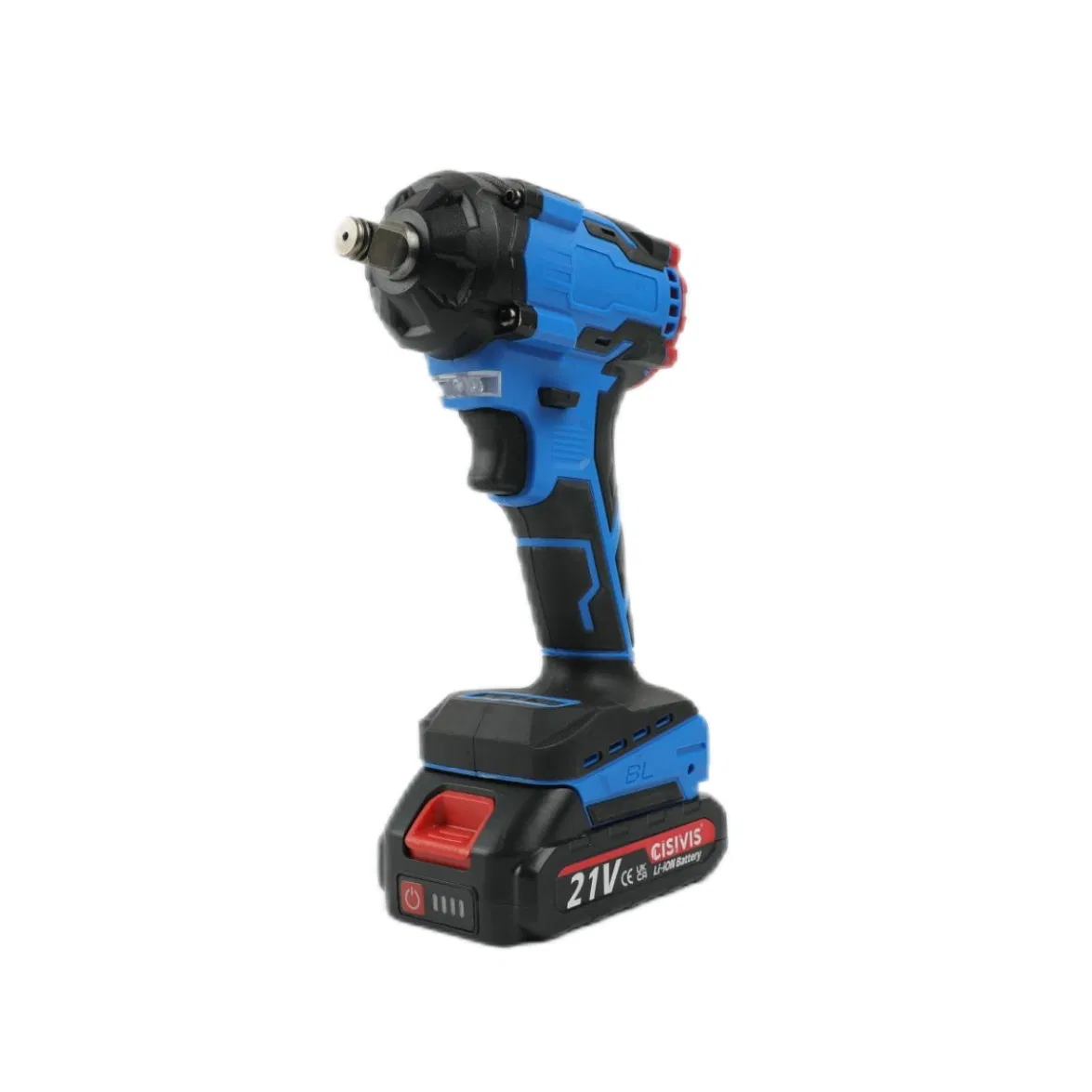 Cisvis 400n Brushless Impact Wrench Battery Compatible with 5ah Lithium Pack for Professional Automotive and Construction Use