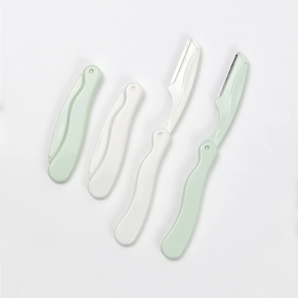 Hot Sale Fashion Facial Body Eyebrow Trimmer Wholesale Plastic Beard Face Eyebrow Razor Shaver