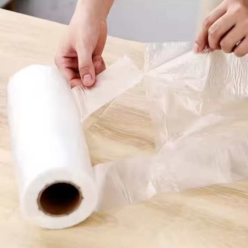 Wholesale LDPE Flat Food Bag Polyethylene Transparency Bag for Packaging