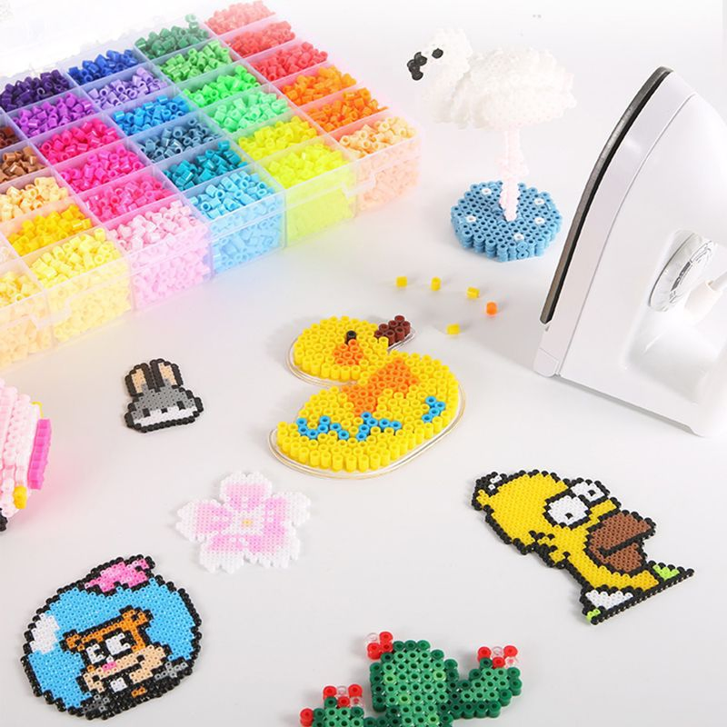 All Kit DIY Educational Toys 2.6mm Mini Perler Beads for Kids