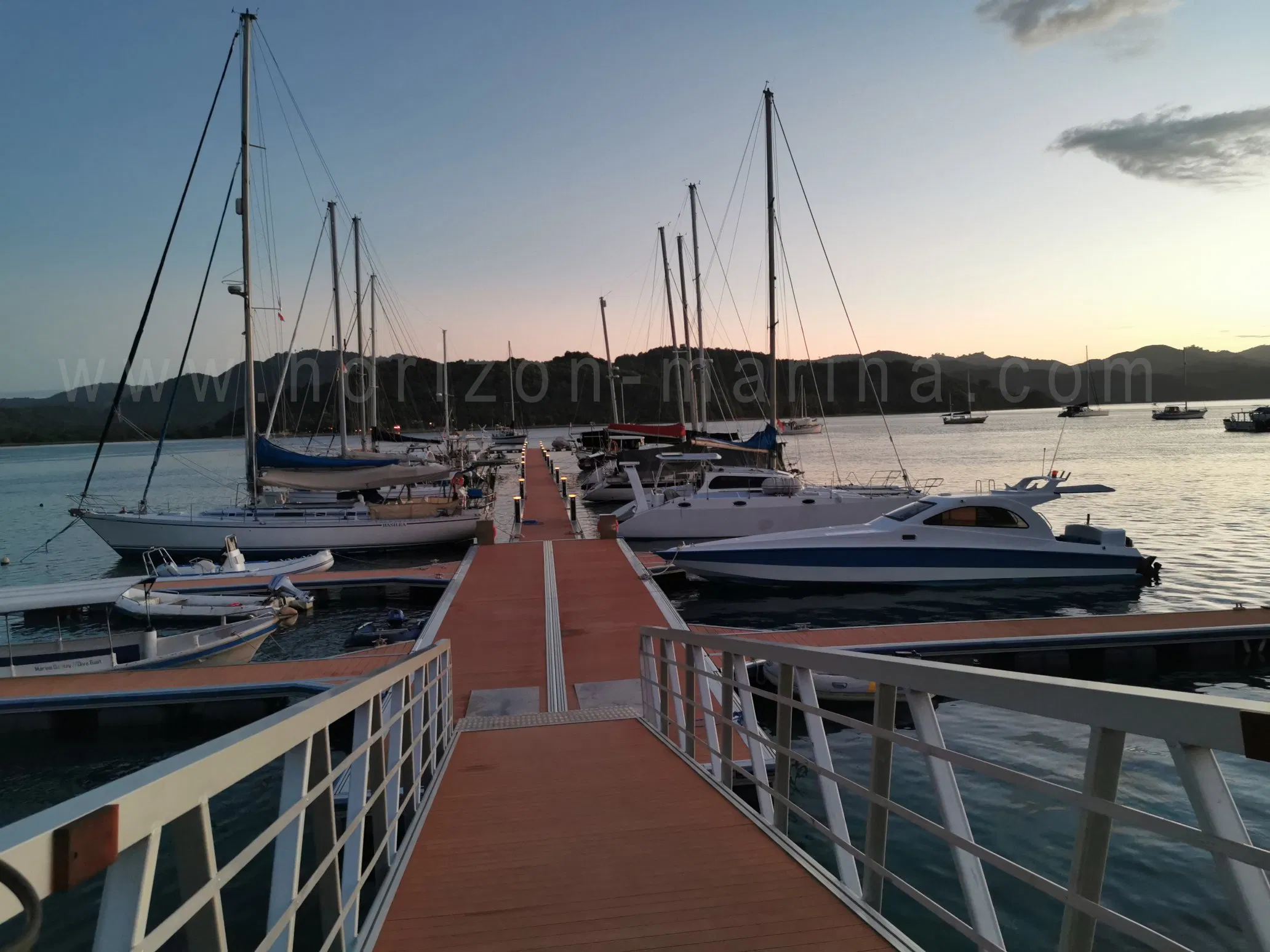 Normal Dock Aluminum Gangways for Floating Docks