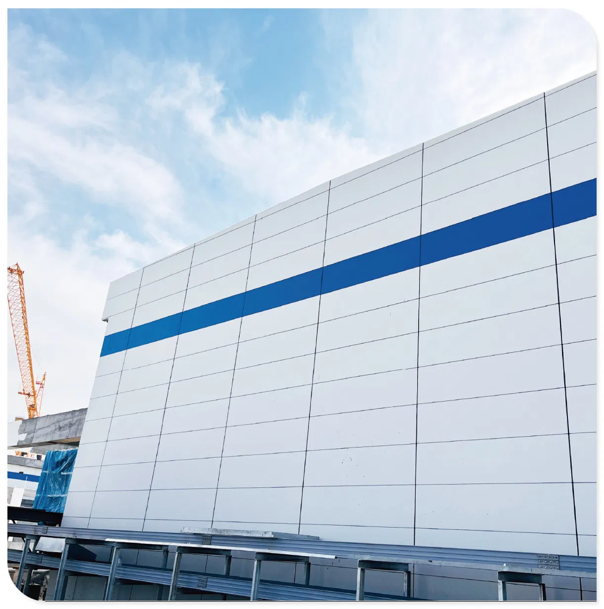 Office Building Project Curtain Wall High Performance Clip-on Type 1 Curtain Wall