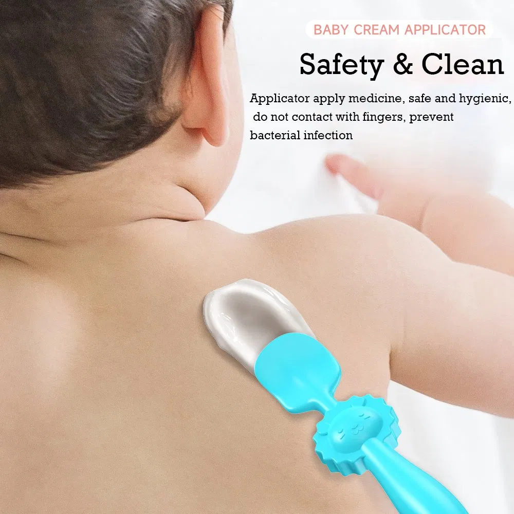 Baby Butt Care Medical Silicone Brush Safety Baby Body Lotion Applicator