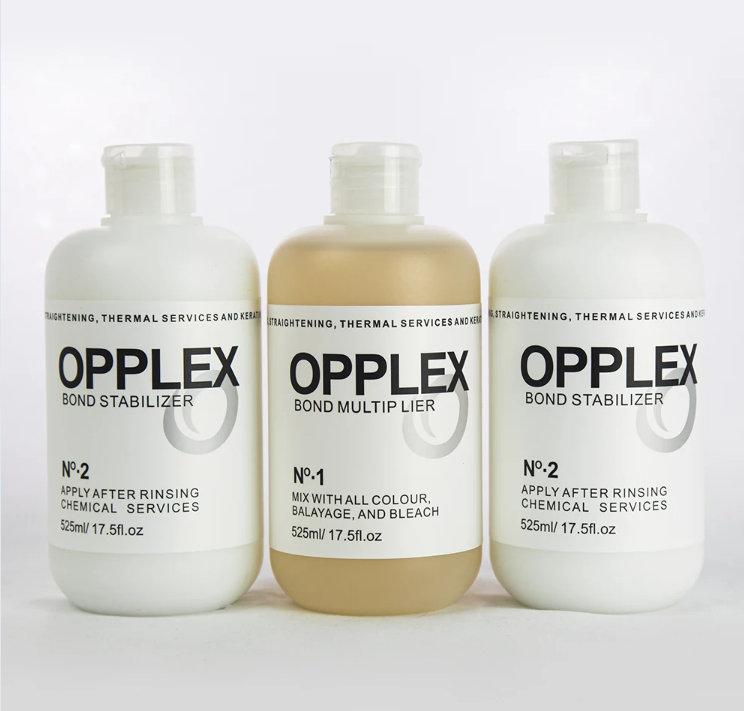 Opplex Blonde Maintenance Kit Repairs Damaged Hair Professional Hair Care 525ml
