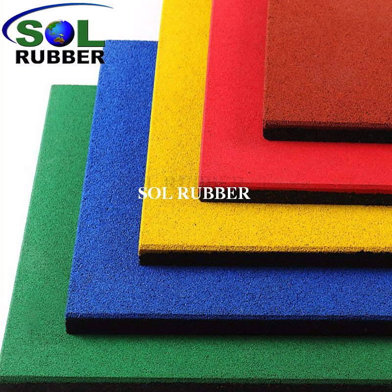 Sol Rubber Brick Pattern Rubber Stable Flooring Mats