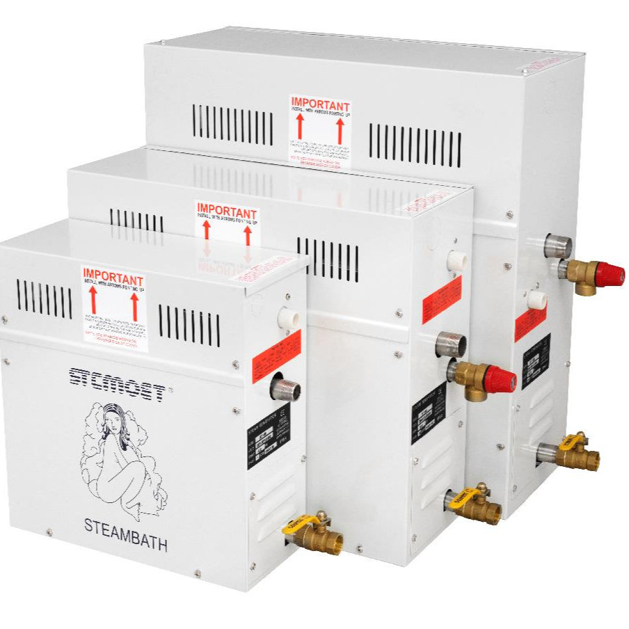 Stcmoet Source Factory Portable Commercial Use 12kw Turkish Sauna Electric Wet Steam Bath Shower SPA Generator for Steam Rooms