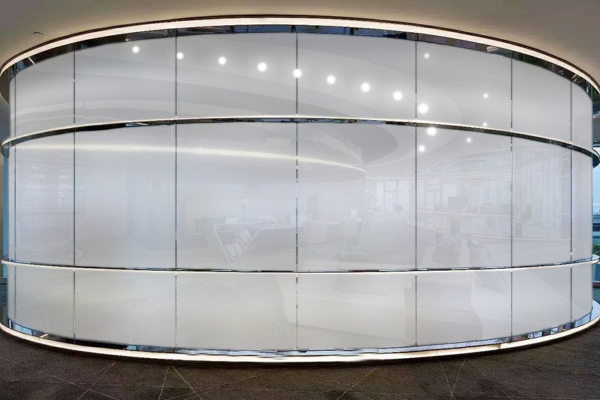 PDLC-пленка для умного стекла 10мм, самоклеящаяся