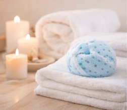 Blue Floating Oil Absorbent Balls for Resort SPA Service Water Quality