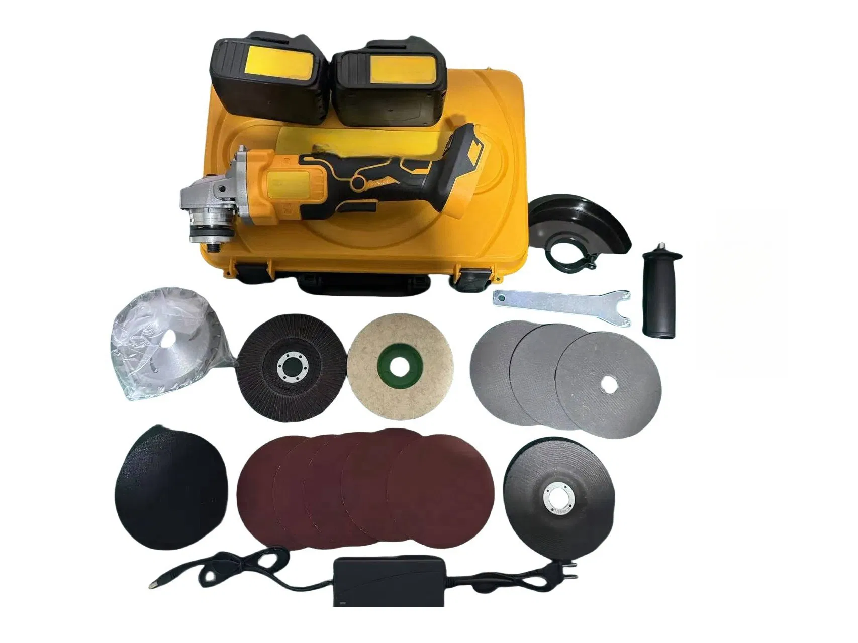 Аккумуляторная угловая шлифмашина (УШМ) 125мм, бесщеточная