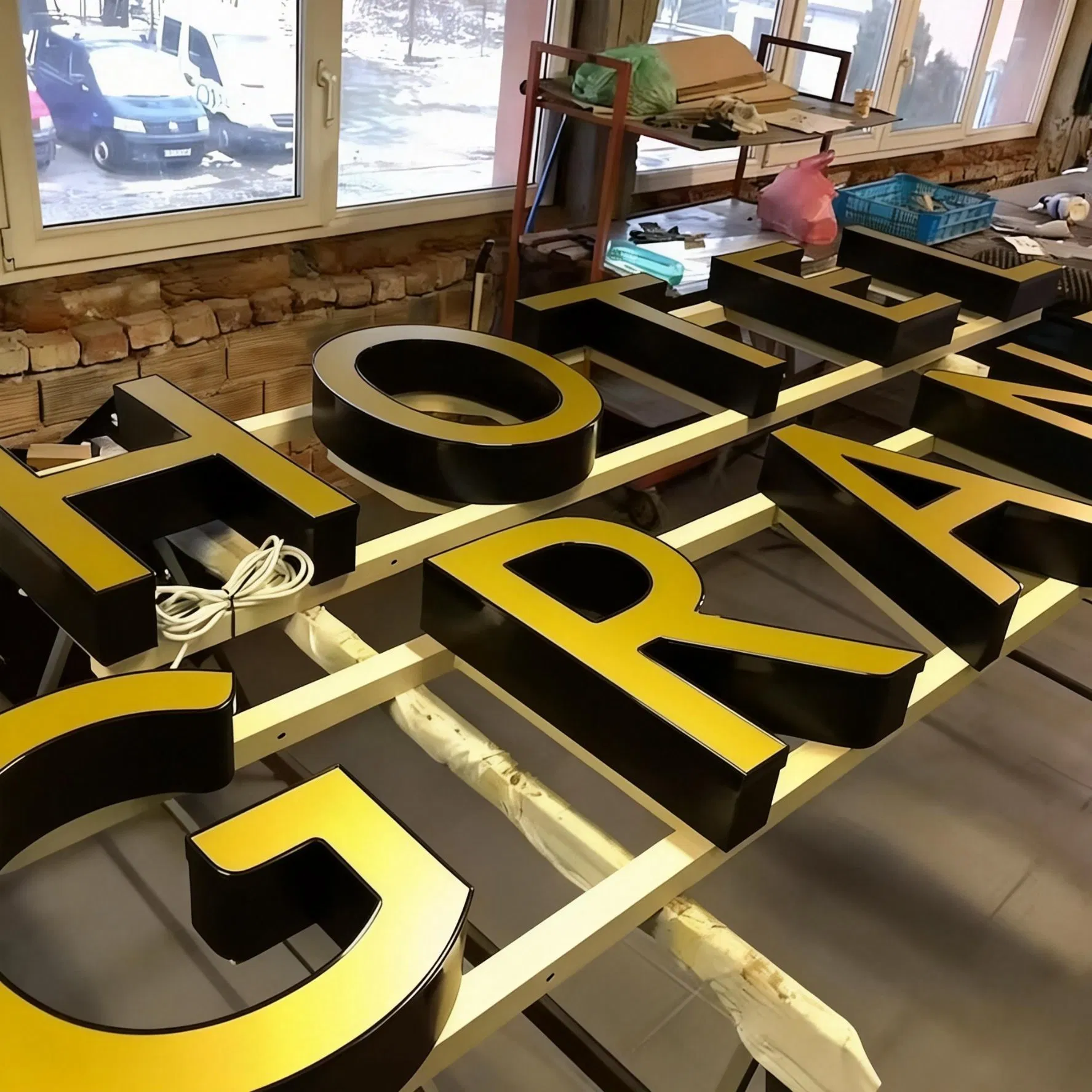 Eye-Catching Wall Mounted Channel Letters for Corporate Branding