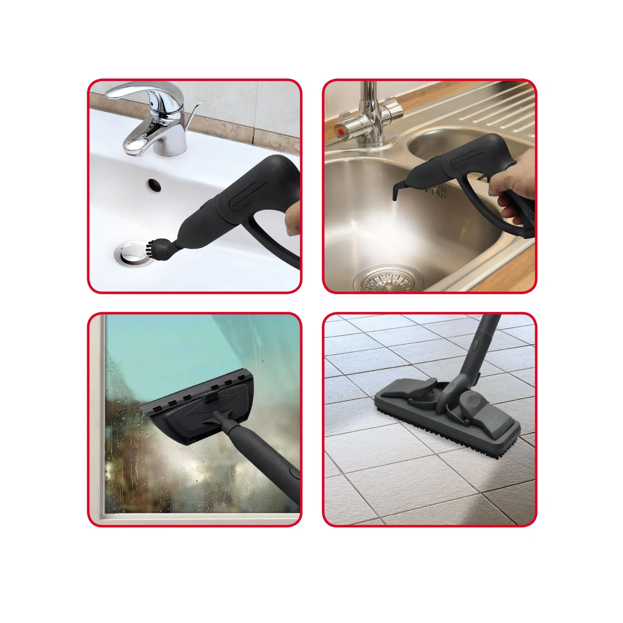 High-Pressure Portable Steam Cleaner for Home and Car