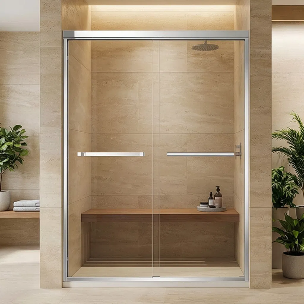 Soft Closing Kit with Easy Installation for Versatile Rail Adjustments Shower Enclosure