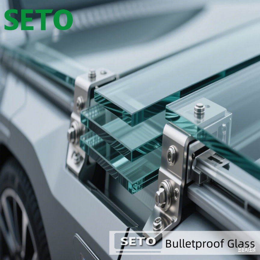 Direct Sales B6 Grade Bulletproof Glass Factory 32mm 41mm Bulletproof Glass