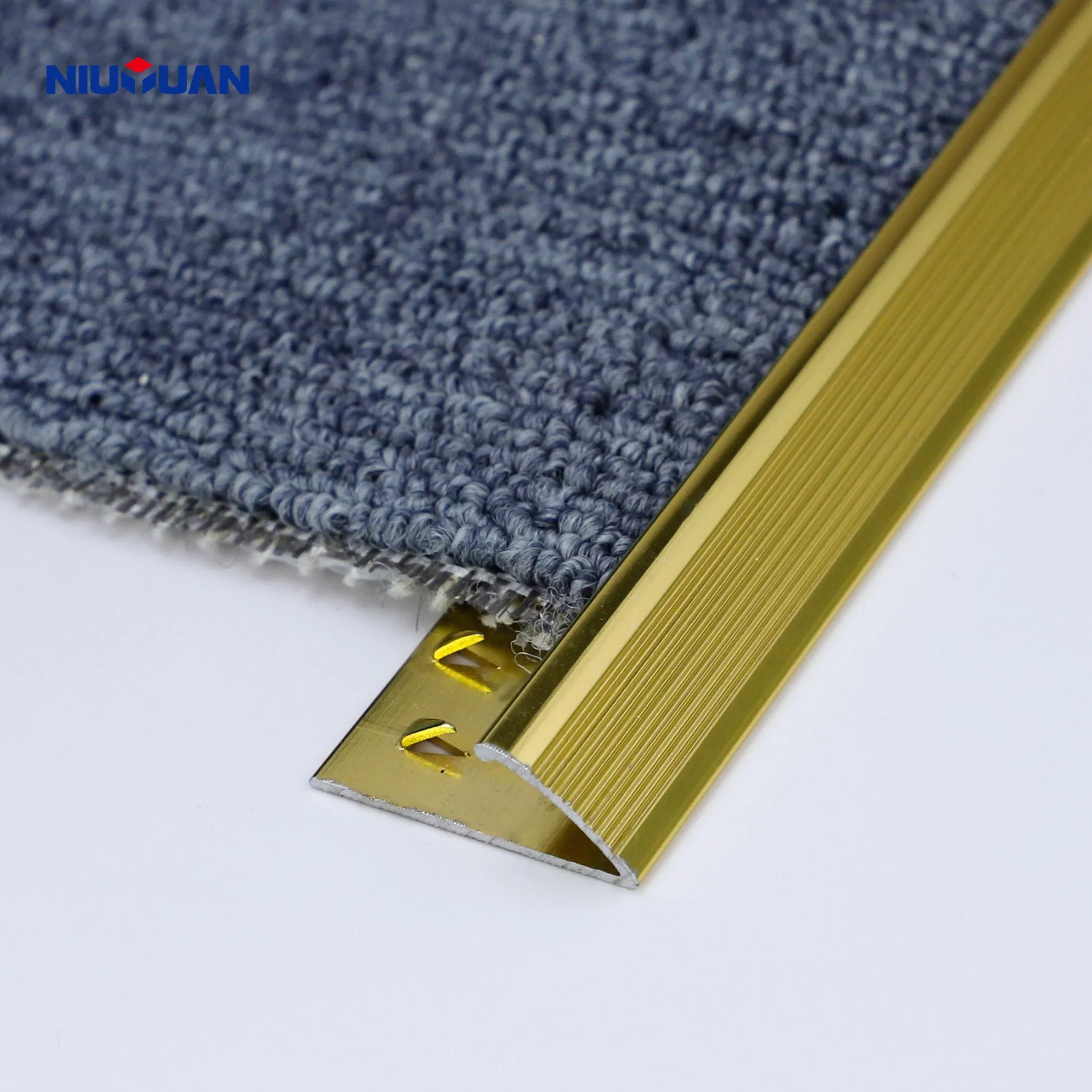 Aluminum Profile Chromed Carpet Transition Cover Strip