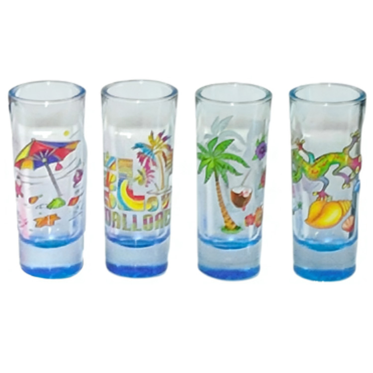 Custom Logo Personalized Gift Sublimation 50ml 1.5oz 2oz Osaka Okinawa Souvenir Japan Shot Glass
