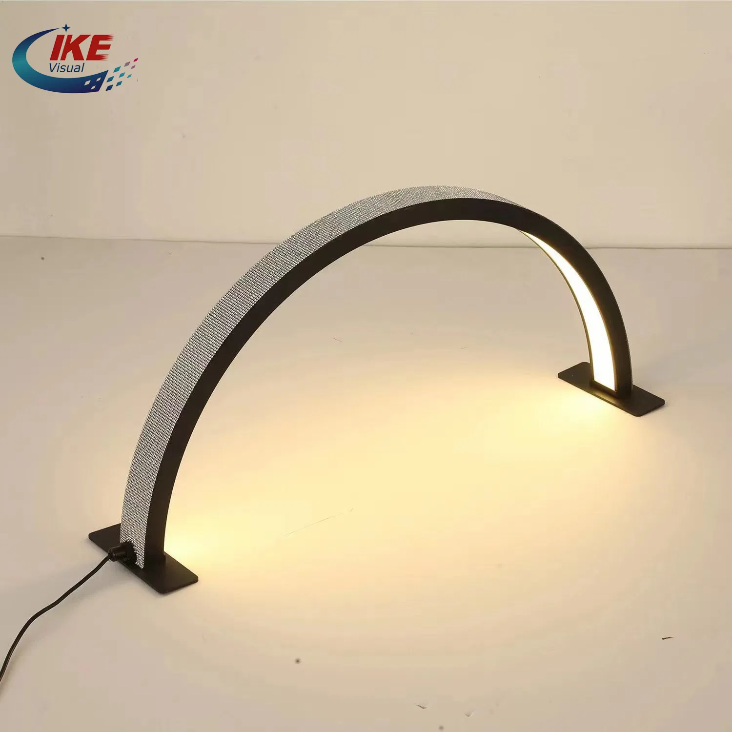 Customized Adjustable Brightness Manicure Desktop Light Nail Art Half Moon Beauty Salon Light LED Lamps