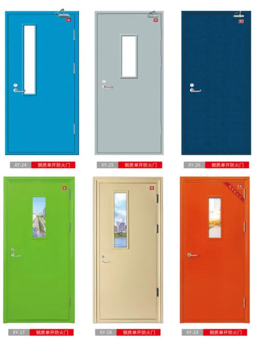 Custom Fd60 Fireproof Steel Security Doors for Schools: Termite & Moisture Resistant