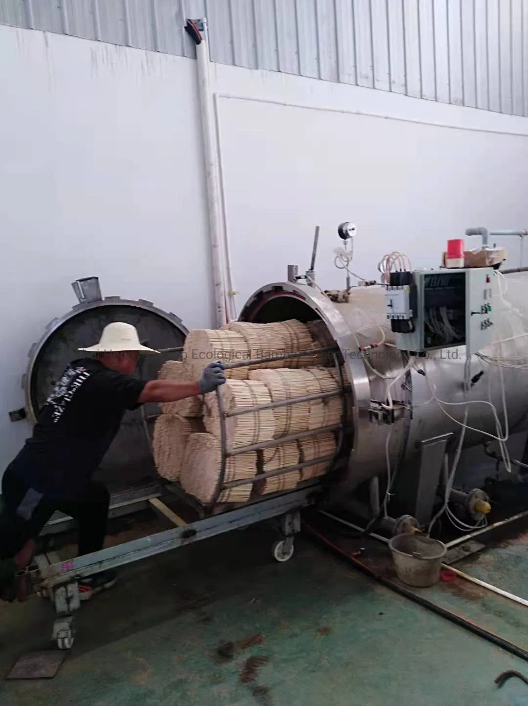 Eco-Friendly Bamboo Straw Paper Wrapped 7.0mm