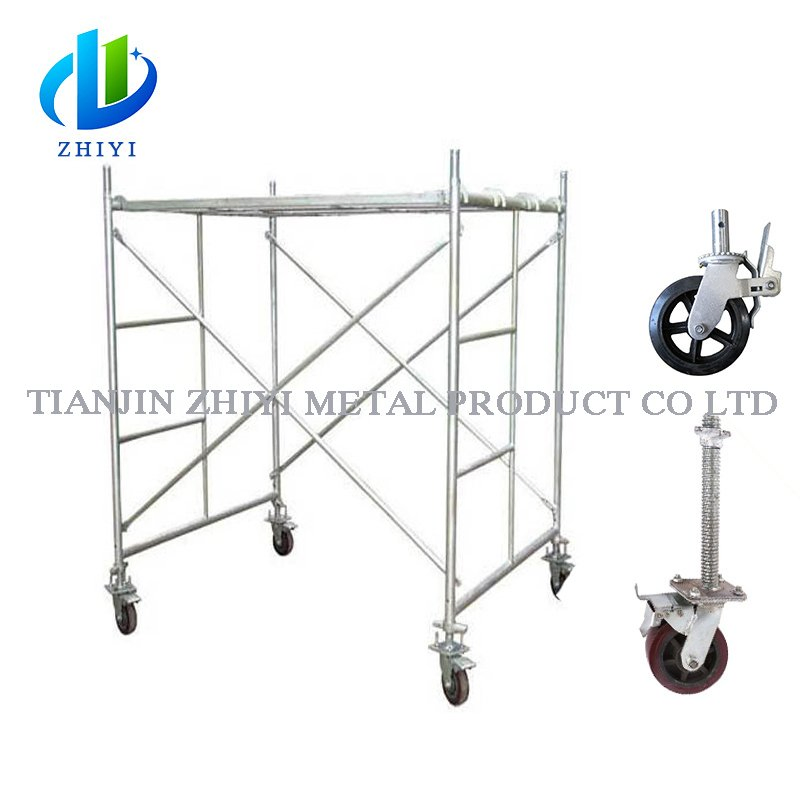 Quick Europe Scaffolding Supplier Double Width Italian Fram Staircases Area Ladder Scaffolding