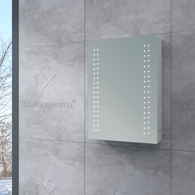 Сенсорное LED зеркало для ванной с подсветкой