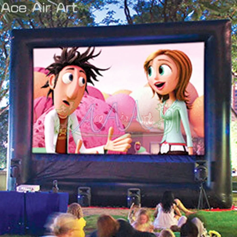 Outdoor Inflatable Movie Screen Inflatable Film Projection Screen Advertising Promotion Inflatable Screen