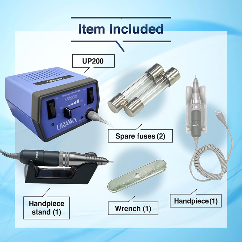 at-ND-183 Wholesale Professional Up200 Nail Salon Manicure Nail Drill (1 Month later mould will finished)