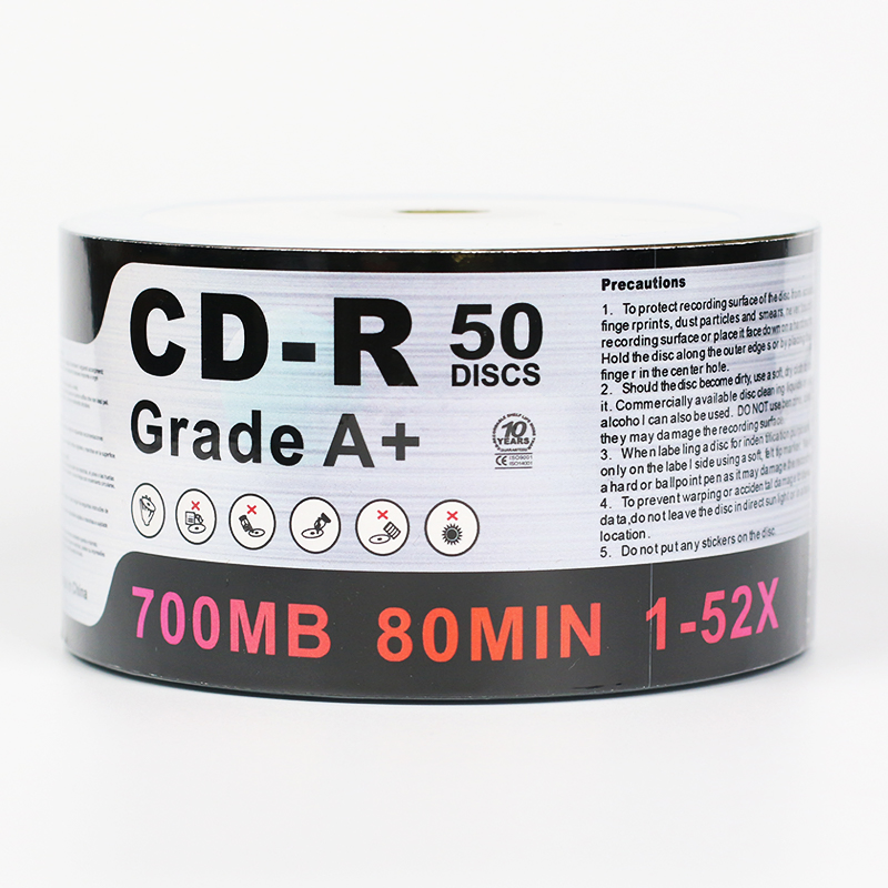 CD-R диски 700МБ с печатью логотипа