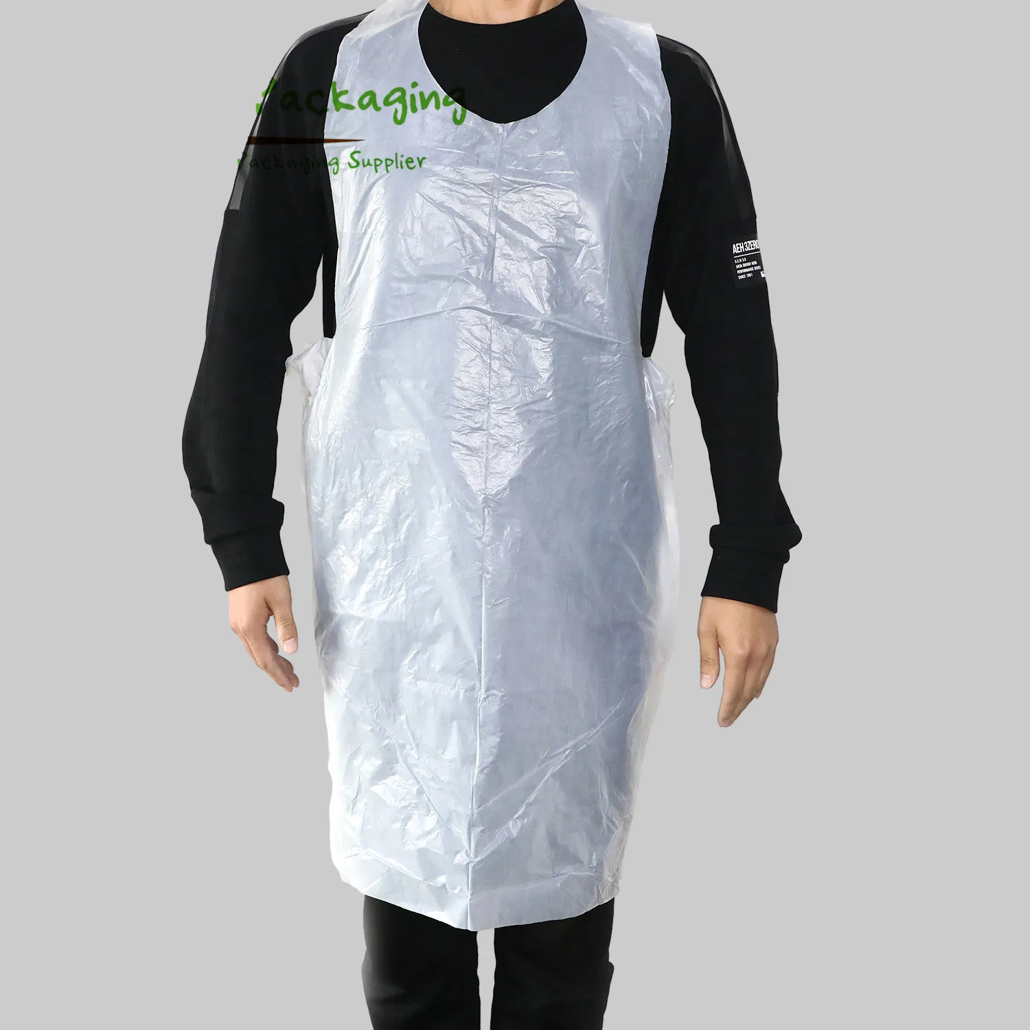 Premium Disposable Sleeveless Plastic Aprons for Versatile Protection