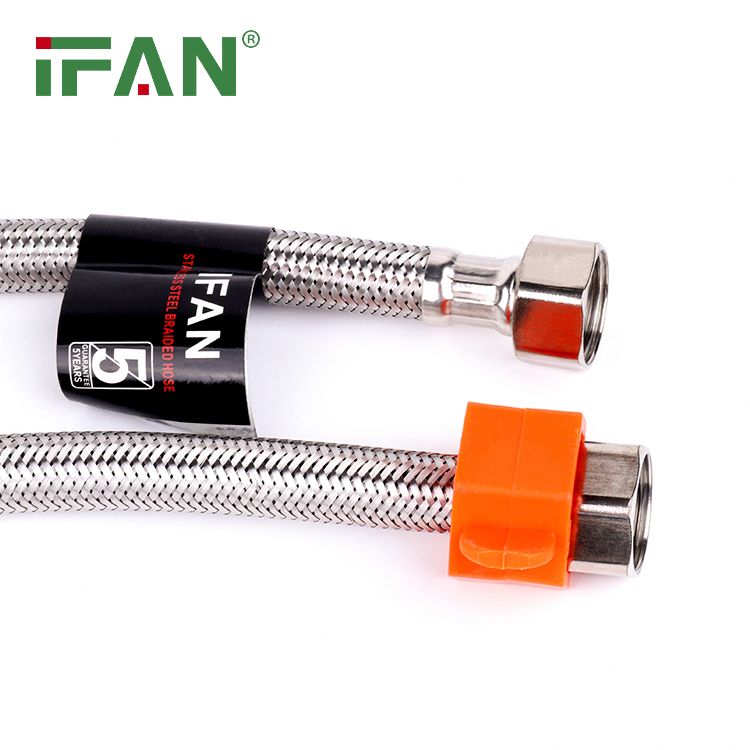 Ifan High Performance Stainless Steel Braided Hose Flexible Hose 30-60cm Braided Hose Pipe