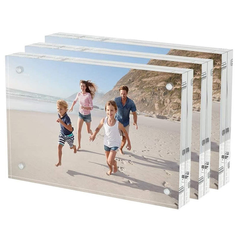New Product Ideas Long-Lasting Shatterproof Impact-Resistant Rounded Corner Photo Frames for Office Desk Ornament
