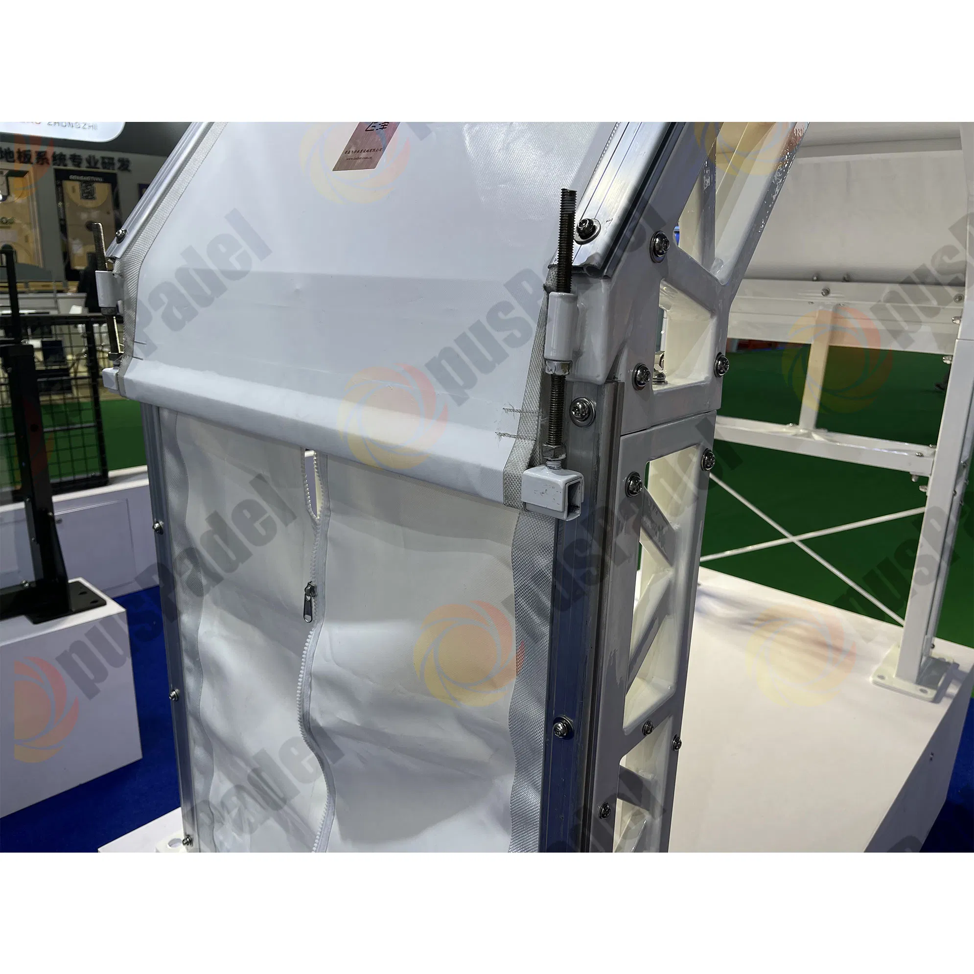 Tennis Court Paddle Roof with Roof Cover Professional Padel Courts Artificial Grass Paddle Tennis Court Cover
