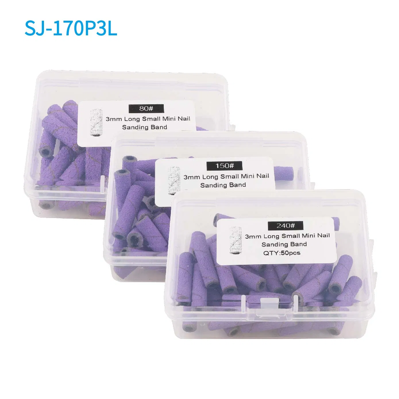 Mini Type Cuticle Cleaning Super Long Mandrel Bit Nail Sanding Bands